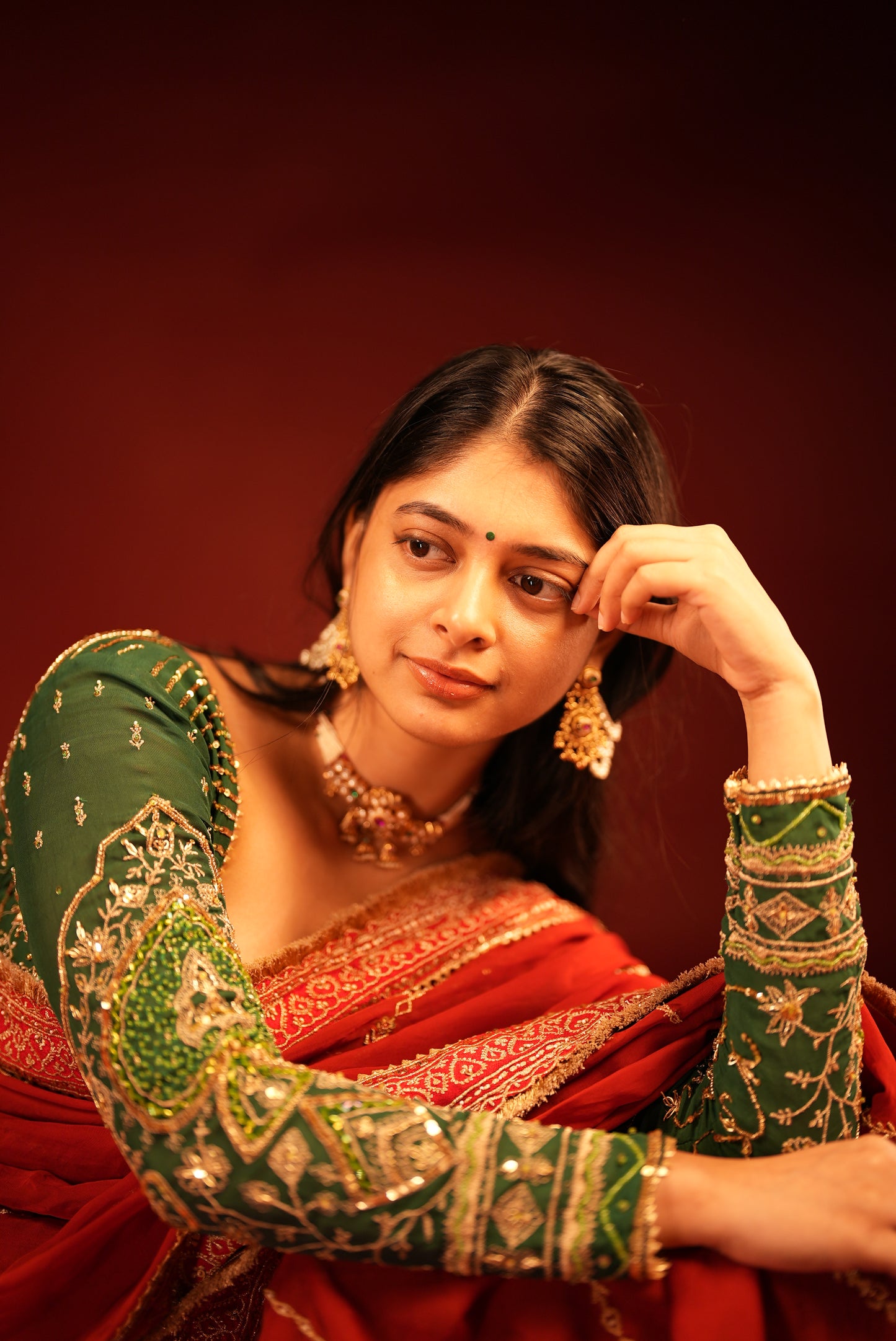 The Janhvi Saree