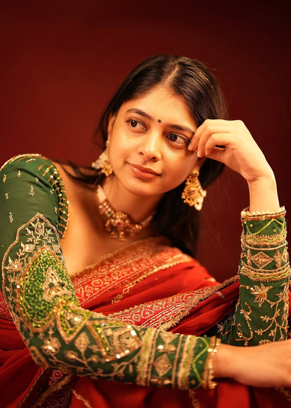The Janhvi Saree